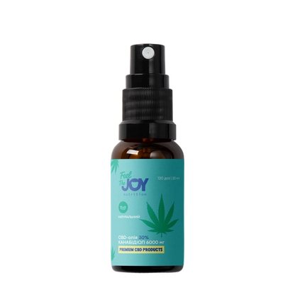CBD oil 30%, 6000 mg, 20 ml 