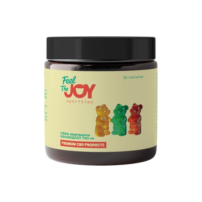 CBD & CBDA Gummy Bears 750 mg, 30 pieces